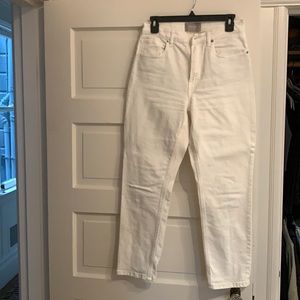 Everlane White “Cheeky” Jean